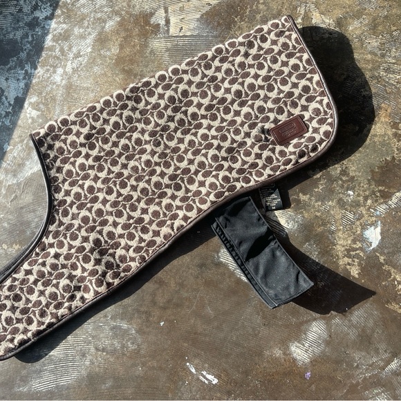 Coach Brown and Cream Patterned Dog Harness - Picture 1 of 14